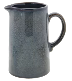 Oldenhof 1821 Cilinder Karaf 1,2 Liter Aardewerk Indigo Spickel Blauw