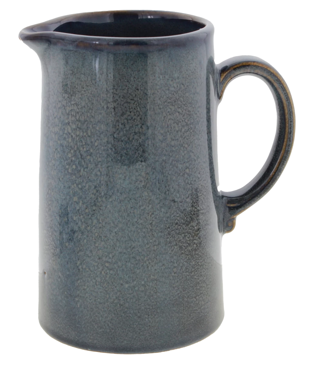 Oldenhof 1821 Cilinder Karaf 1,2 Liter Aardewerk Indigo Spickel Blauw 1 Oldenhof 1821 Cilinder Karaf 1,2 Liter Aardewerk Indigo Spickel Blauw
