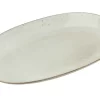 Broste Copenhagen Nordic Sand Schaal 30 X 17 Cm Aardewerk Wit