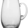 Broste Copenhagen Hammered Karaf 2 Liter ø 14 Cm H 22 Cm Glas Transparant