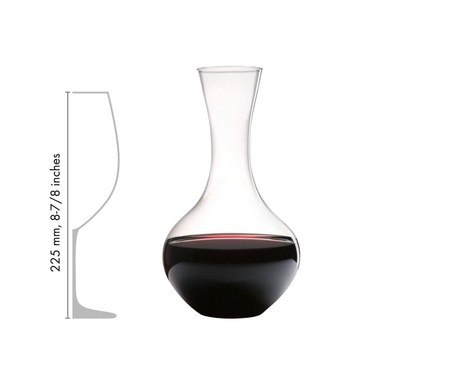 Riedel Syrah Decanteerkaraf 1,04 Liter Kristalglas 4 Riedel Syrah Decanteerkaraf 1,04 Liter Kristalglas - Afbeelding 4