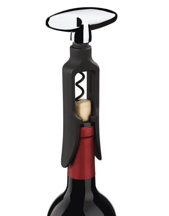 Cilio Vinum Kurkentrekker 16 Cm Kunststof / Metaal 2 Cilio Vinum Kurkentrekker 16 Cm Kunststof / Metaal - Afbeelding 2