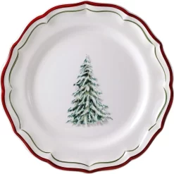 Gien Filet Noël Dinerbord ø 26 Cm Keramiek