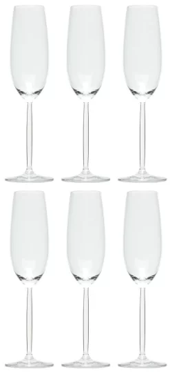 Schott Zwiesel Diva 7 Champagne Flûte 220 Ml Kristalglas 6 Stuks