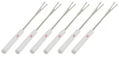 Spring Fonduevork 26 Cm Kunststof Wit 6 Stuks