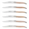 Laguiole En Aubrac Shepherd's Cross Steakmes 11,5 Cm Hout 6 Stuks