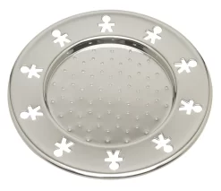 Alessi Girotondo Glasonderzetter ø 13,5 Cm Rvs Glans