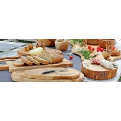 Bowls And Dishes Pure Olive Wood Serveerplank Met Handvat Rustique 40 T/m 45 Cm Olijfhout 5 Bowls And Dishes Pure Olive Wood Serveerplank Met Handvat Rustique 40 T/m 45 Cm Olijfhout -Beroemde Servies Winkel 3 3 18