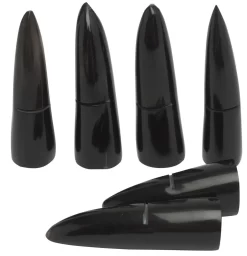 Laguiole En Aubrac Messenlegger Buffelhoorn 5-7 Cm Zwart 6 Stuks