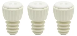 FoodSaver Wijnstoppers 5 Cm Kunststof Wit 3 Stuks