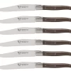 Laguiole En Aubrac Shepherd's Cross Steakmes 11,5 Cm Wengéhout 6 Stuks