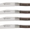 Laguiole En Aubrac Shepherd's Cross Steakmes 11,5 Cm Wengéhout 4 Stuks