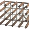 Traditional Wine Rack Co. Wijnrek 39 X 33 Cm Donker Hout