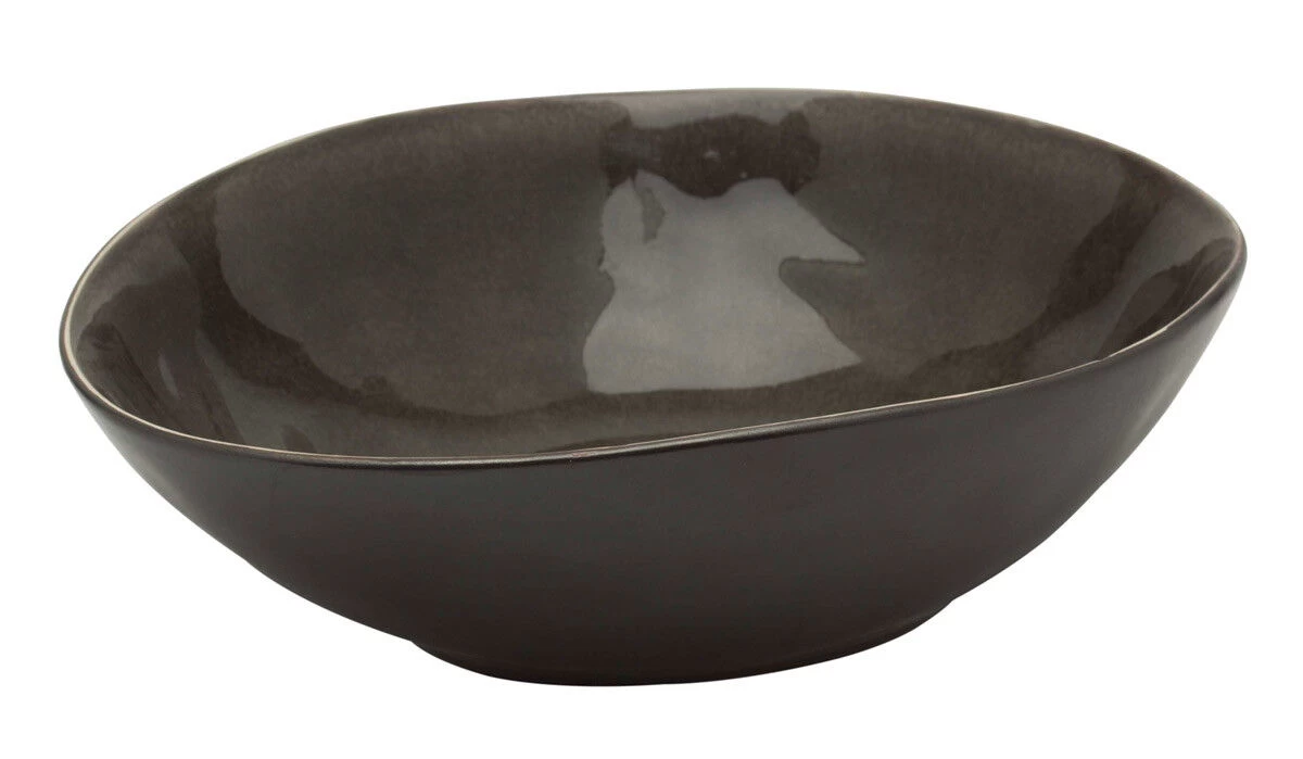 Serax Pure Kom Ovaal ø 20 Cm Keramiek Grijs 1 Serax Pure Kom Ovaal ø 20 Cm Keramiek Grijs