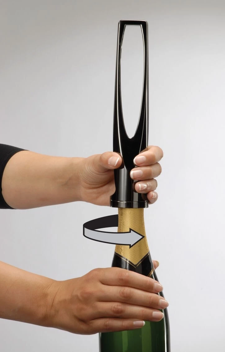 Le Creuset Screwpull SW-105 Pop Bulle Kurkentrekker Satin Chrome 2 Le Creuset Screwpull SW-105 Pop Bulle Kurkentrekker Satin Chrome - Afbeelding 2