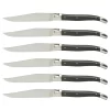 Laguiole En Aubrac Steakmes 11,5 Cm Zwart 6 Stuks