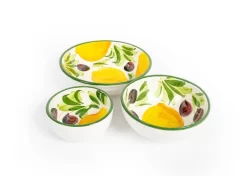 Oldenhof Ronde Schaal Met Citroenen En Olijven ø 16 Cm Aardewerk Wit -Beroemde Servies Winkel 63034c13d03a6817611fd0f472ba410be1a2353d 1 1