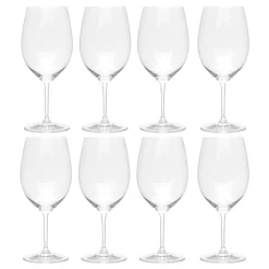 Riedel Vinum Bordeaux / Cabernet Sauvignon / Merlot Rode Wijnglas 610 Ml Kristalglas 8 Stuks