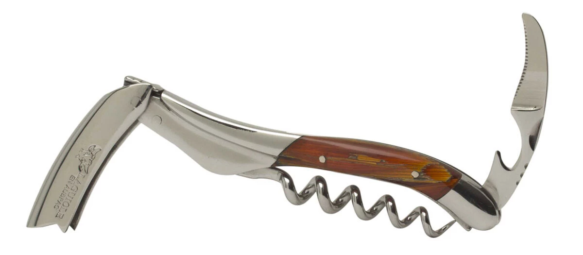 Laguiole En Aubrac Kelnersmes 12 Cm Acryl En Zegge Oranje 1 Laguiole En Aubrac Kelnersmes 12 Cm Acryl En Zegge Oranje