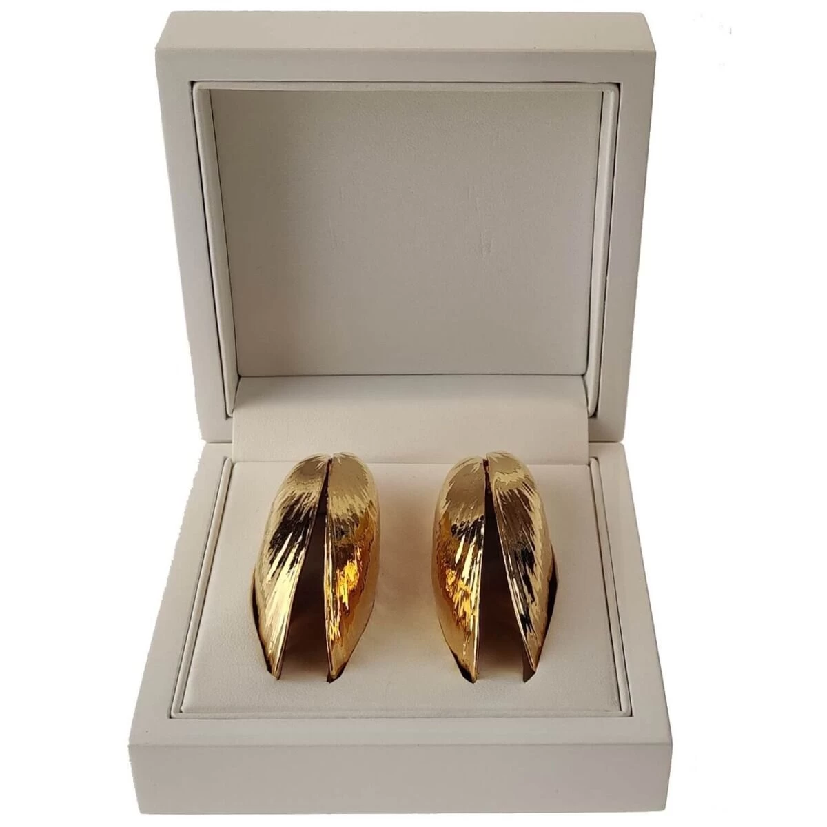 Oldenhof Zeeuws Mosselbestek Verguld 2 Stuks 2 Oldenhof Zeeuws Mosselbestek Verguld 2 Stuks - Afbeelding 2