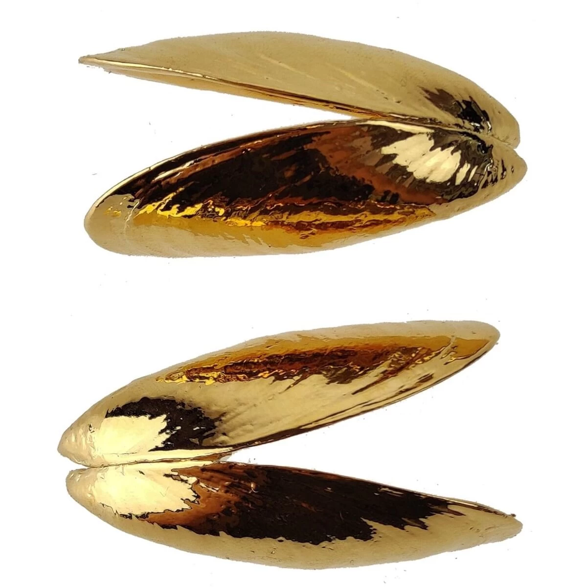 Oldenhof Zeeuws Mosselbestek Verguld 2 Stuks 1 Oldenhof Zeeuws Mosselbestek Verguld 2 Stuks