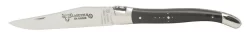 Laguiole En Aubrac Shepherd's Cross Klap-steakmes 12 Cm Buffelhoorn Zwart