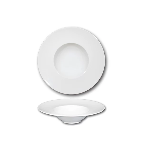 Oldenhof Napoli Diep Bord ø 27,5 Cm Porselein Wit 1 Oldenhof Napoli Diep Bord ø 27,5 Cm Porselein Wit