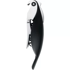 Alessi Parrot Kelnermes/kurkentrekker Kunststof / Aluminium Zwart