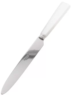 Sabre Natura Tafelmes 24 Cm Rvs Kunststof Wit
