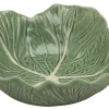Bordallo Koolblad Schaal ø 22,5 Cm Aardewerk Groen