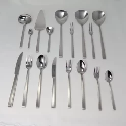 Wilkens Cantone Bestekcassette 9-persoons Rvs Mat 89-delig -Beroemde Servies Winkel 89mat