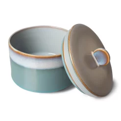 HK Living 70's ACE7081 Dusk Voorraadpot 1,65 Liter Aardewerk -Beroemde Servies Winkel ace7081 lr b 01 1