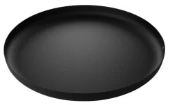 Alessi Extra Ordinary Metal Jasper Morrison Dienblad ø 35 Cm Rvs Zwart