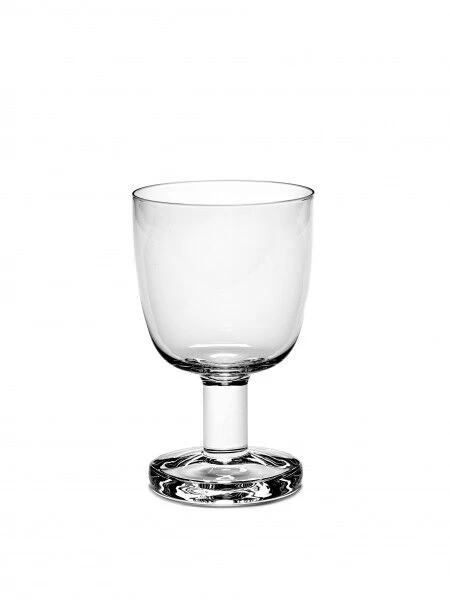 Serax Passe-Partout Glas Op Hoge Dikke Voet 250 Ml ø 8,3 Cm H 13,5 Cm Glas 1 Serax Passe-Partout Glas Op Hoge Dikke Voet 250 Ml ø 8,3 Cm H 13,5 Cm Glas