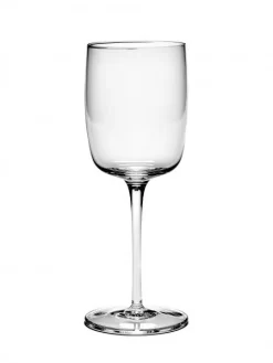 Serax Passe-Partout Witte Wijnglas Recht 300 Ml ø 7,8 Cm H 21 Cm Glas