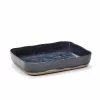 Serax Merci Ovenschaal 30,1 X 22,3 Cm H 5,5 Cm Blauw/grijs