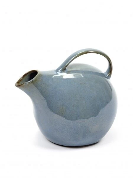Serax Karaf L 19 X 15 Cm H 15 Cm Aardewerk Smokey Blue 1 Serax Karaf L 19 X 15 Cm H 15 Cm Aardewerk Smokey Blue