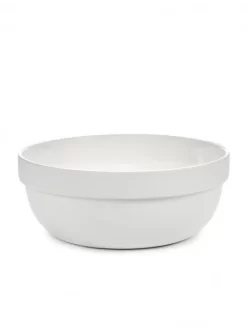 Serax Passe-Partout Saladeschaal ø 24 Cm H 10 Cm Porselein Wit Mat
