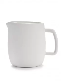 Serax Passe-Partout Kan 1,5 Liter ø 13,2 Cm H 16,1 Cm Porselein Wit Mat