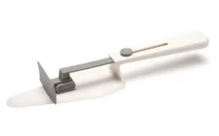 Peleg Cakedozer Taartschep 24,5 Cm Kunststof Wit-grijs