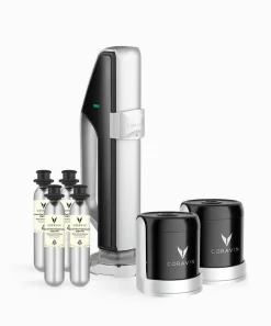 Coravin Sparkling Wijnbewaarsysteem Zwart