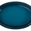 Le Creuset Ovale Schaal ø 46 Cm Aardewerk Deep Teal