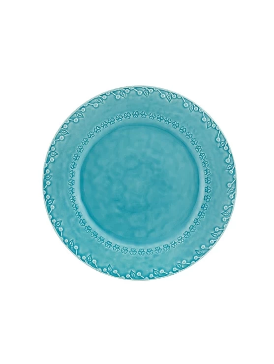 Bordallo Flora Azul Dinerbord ø 29 Cm Aardewerk Blauw 1 Bordallo Flora Azul Dinerbord ø 29 Cm Aardewerk Blauw