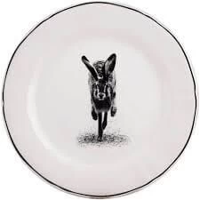 Gien Chambord Lièvre Dessertbord ø 23,2 Cm Keramiek
