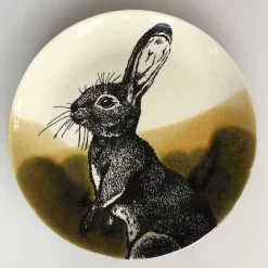 Duro Hunting Rabbit Bord 30 Cm Aardewerk