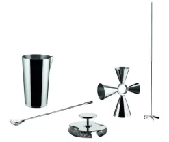Alessi GIA25SET The Tending Box Cocktailset Rvs 5-delig