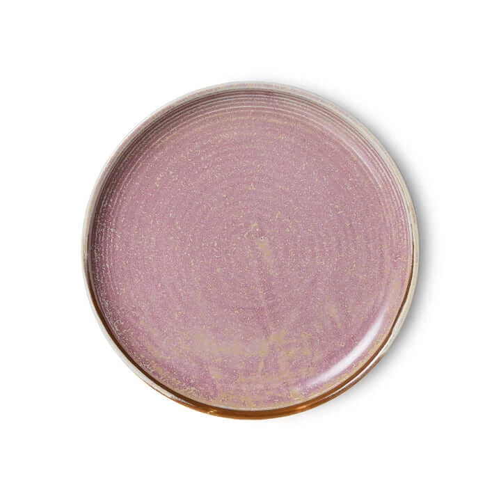 HK Living Chef Ceramics ACE7149 Side Plate ø 20 Cm Aardewerk Rustic Pink 1 HK Living Chef Ceramics ACE7149 Side Plate ø 20 Cm Aardewerk Rustic Pink