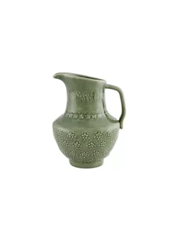 Bordallo Flora Karaf 1,5 Liter Aardewerk Groen