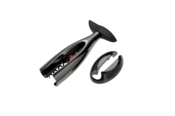 Le Creuset Screwpull GS-300 Kurkentrekker Met Capsulesnijder Nikkel Zwart