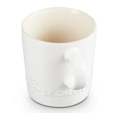 Le Creuset Holly Collectie Mok 200 Ml Aardewerk Katoenwit -Beroemde Servies Winkel lc 20200529 zs ps fs 60303204311511 004